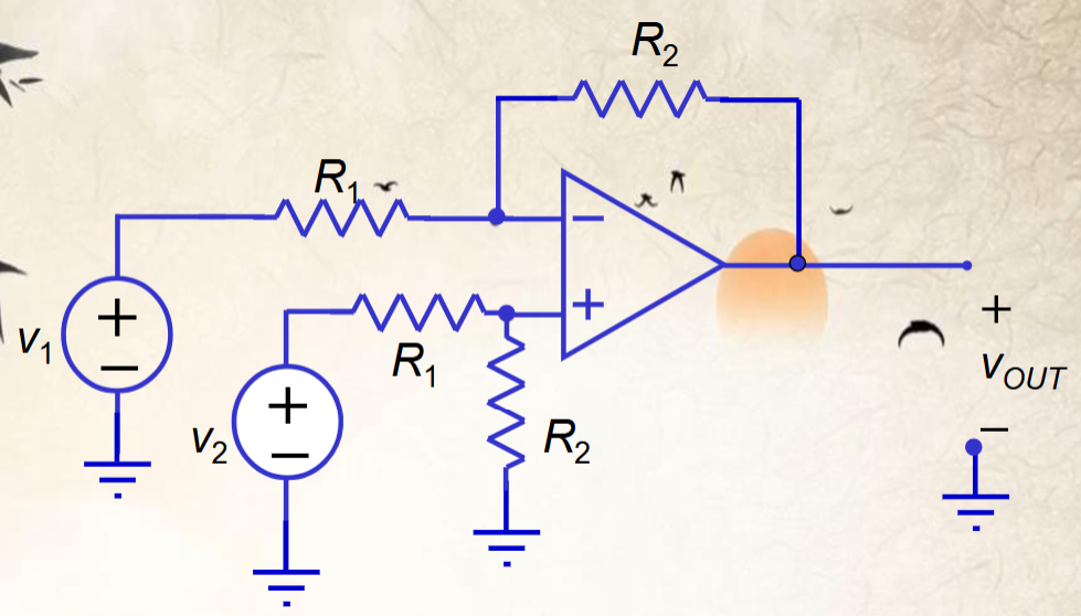 Difference amplifier circuit